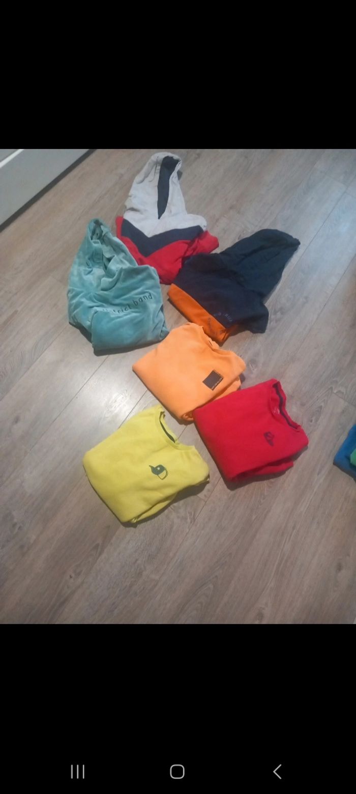 Lot 6 sweat garçon 12 ans