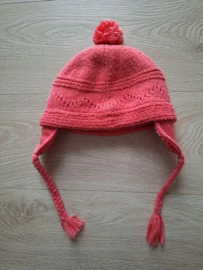 Bonnet péruvien rose Sergent Major taille 3 - photo numéro 4