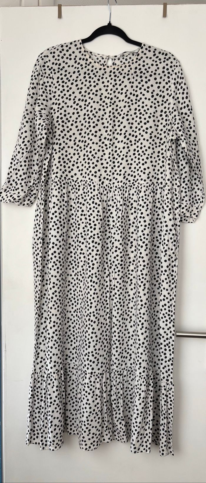 Robe longue Zara à pois