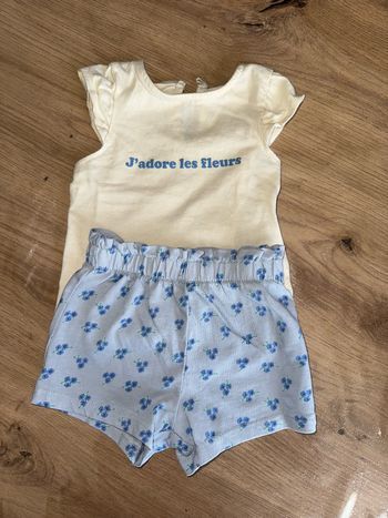 Ensemble t shirt short