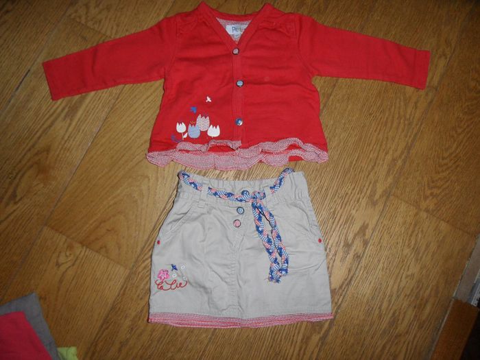 Ensemble fille La compagnie des petits, taille 18 mois