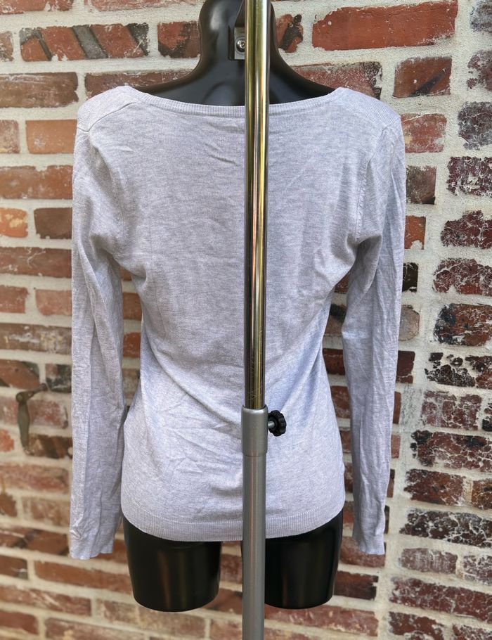 Gilet boutonné gris T40 • Lefties - photo numéro 4