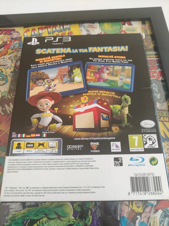 Toy Story 3 PS3 avec fourreau cartonné - photo numéro 3