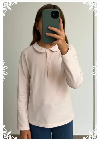 Chemise rose enfant fille taille 10 ans jacadi