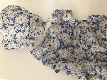 Ensemble tunique et chapeau