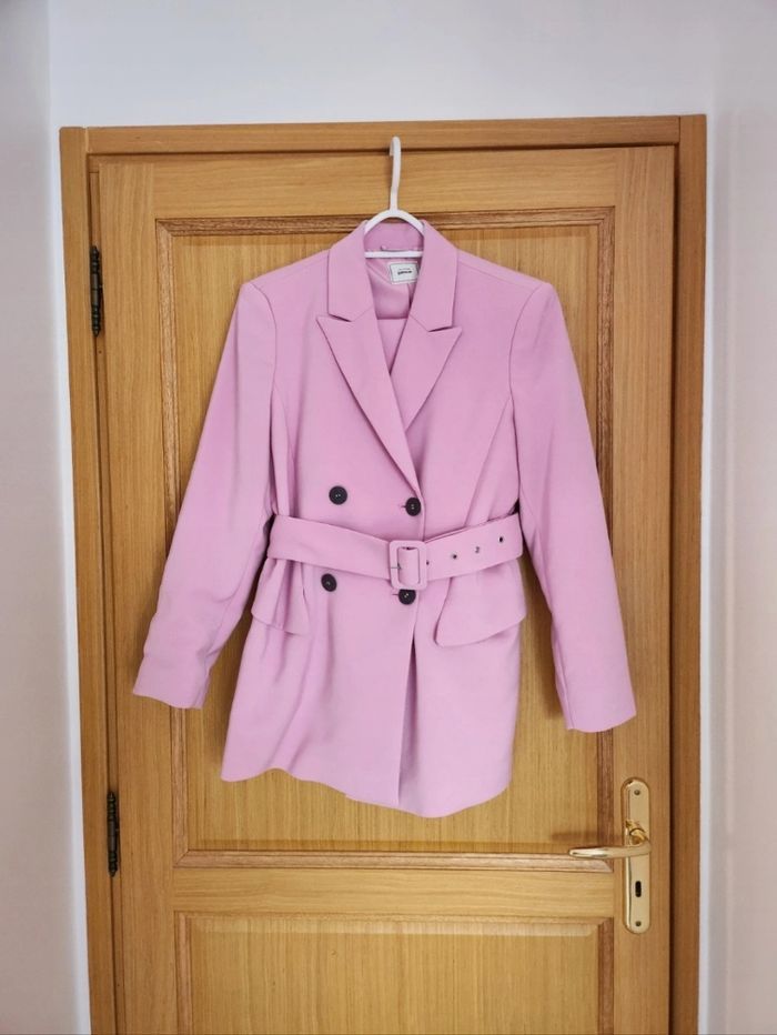 Ensemble tailleur rose - photo numéro 2