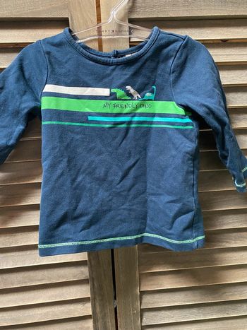 Pull avec dinosaures garçon 9mois