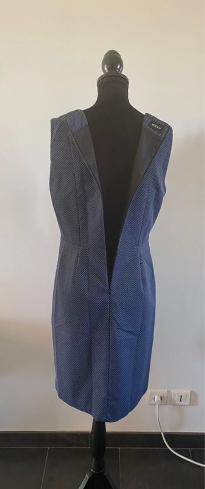 Robe Kookai bleu marine et noire taille 42 - photo numéro 5