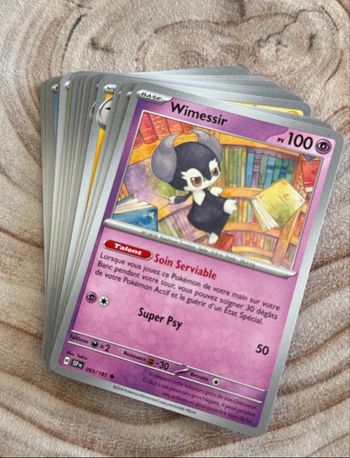 Lot 25 cartes Pokémon diverses collections