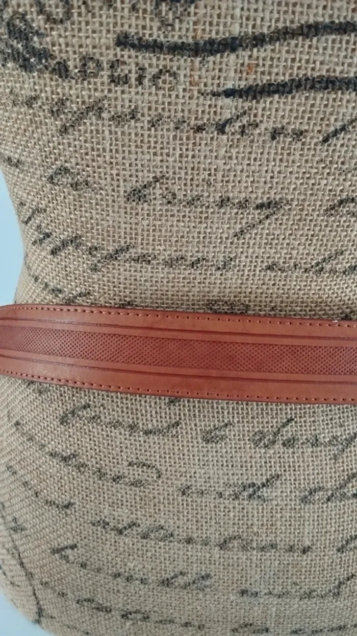 Ceinture marron avec motifs 110 cm mixte - photo numéro 8