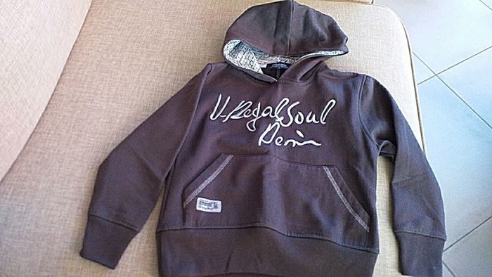 Sweat gris garçon