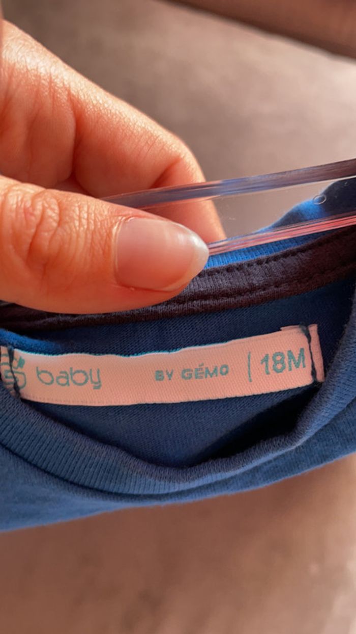 T-shirt Gémo 18 mois - photo numéro 3