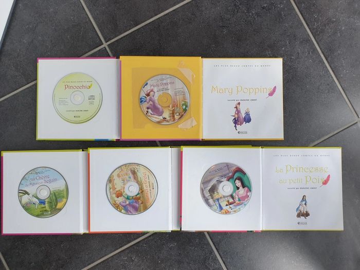 Lot de 5 livres + CD - photo numéro 2