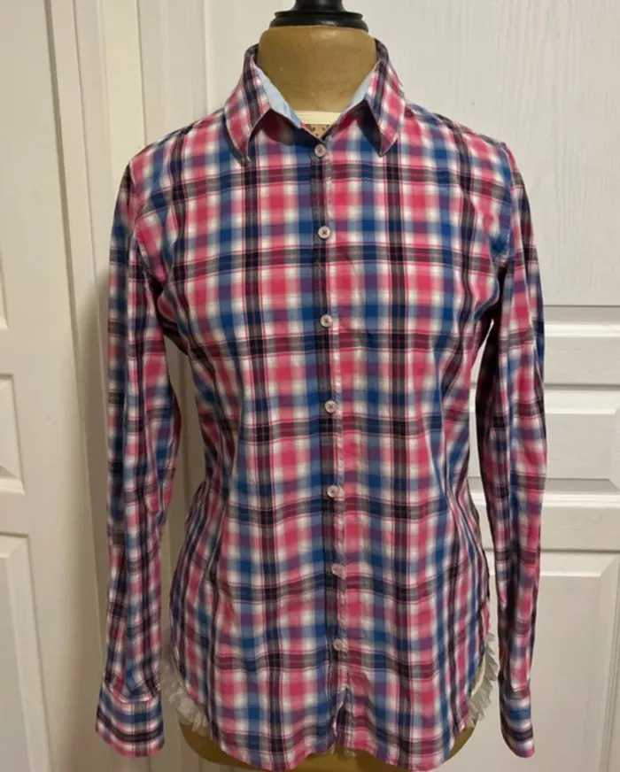 Chemise Saint James à carreaux taille 42