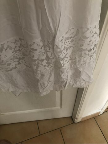 Magnifique Robe blanche dentelle