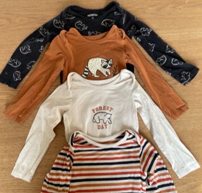 7 Body manches longues 92cm 36m 3a - photo numéro 6