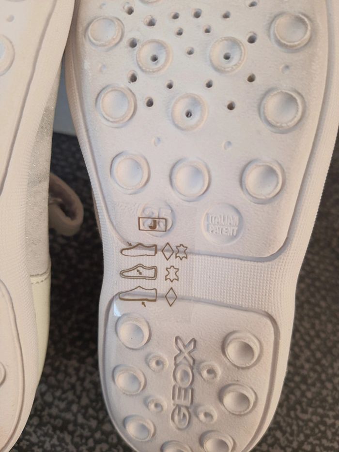 Ballerines babies en cuir Geox pointure 25 neuf avec étiquettes - photo numéro 8