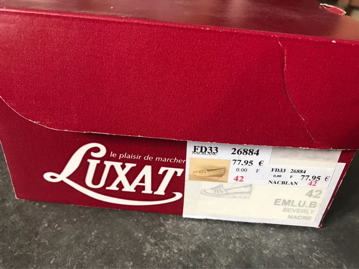 Chaussures femme Luxat pointure 42 couleur nacre - photo numéro 6