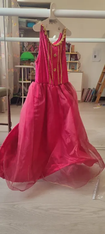 Robe déguisement rouge 8 ans