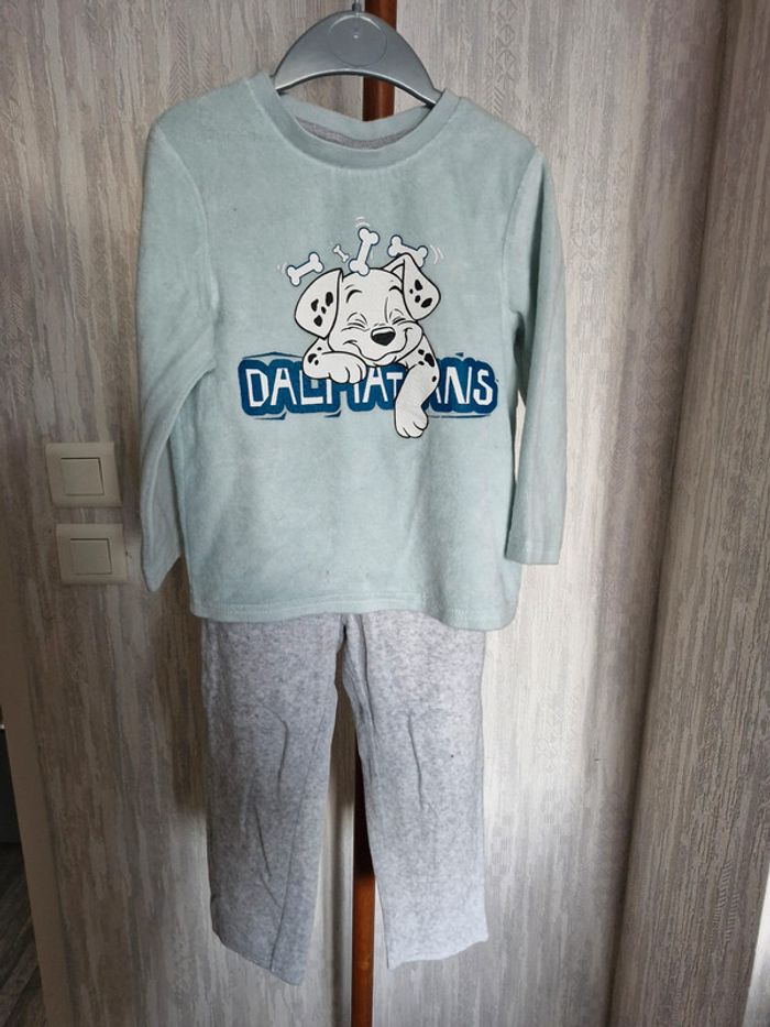 Ensemble pyjama 2 pièces enfant fille garçon 4 ans Disney Animals Coton Polyester