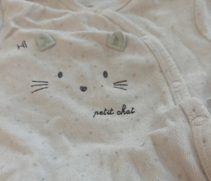 Pyjama blanc - photo numéro 2