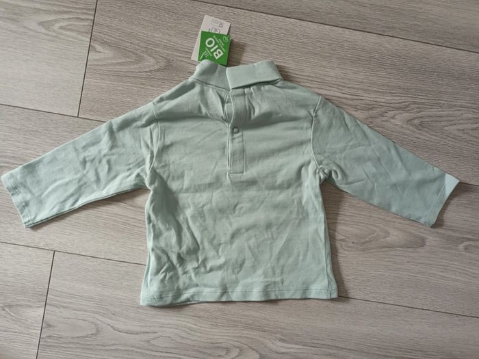 T-shirt manche longue avec col - photo numéro 2