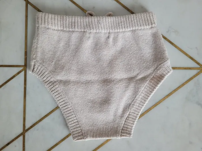 Culotte en maille beige Mango - photo numéro 2