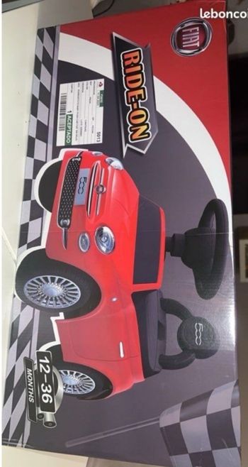 voiture porteur Fiat pour enfant