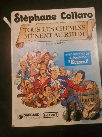 Bd  tous  les chemins mènent au rhum EO  1979