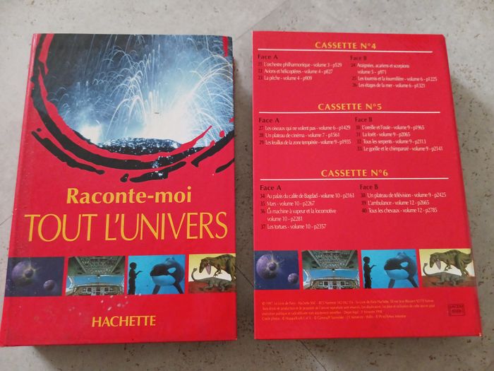 coffret de 3 cassettes audio Tout l'univers