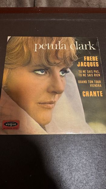 Vinyle 45 Tours,  Petula Clark – Frère Jacques