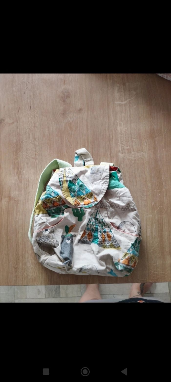 Sac à dos fait main
