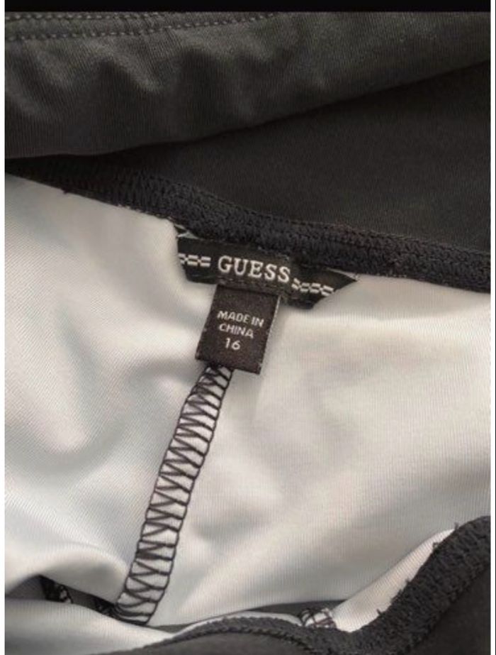 Legging motif militaire et fleuris Guess 16 ans - photo numéro 3