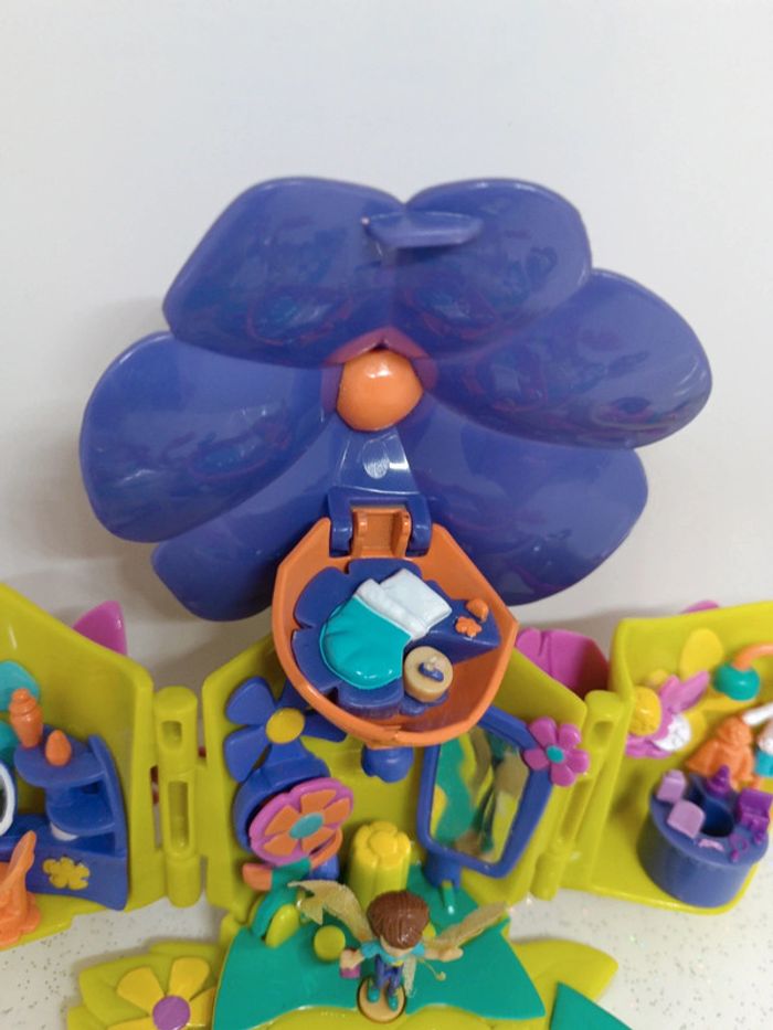 Fée fairy boutique blossom Polly pocket fleur flower mini small micro doll figurine licorne unicorn - photo numéro 7