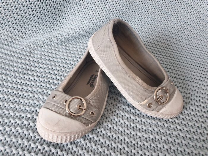 Ballerines argentées