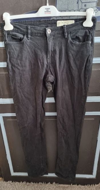 Jeans noir skinny fit taille 44