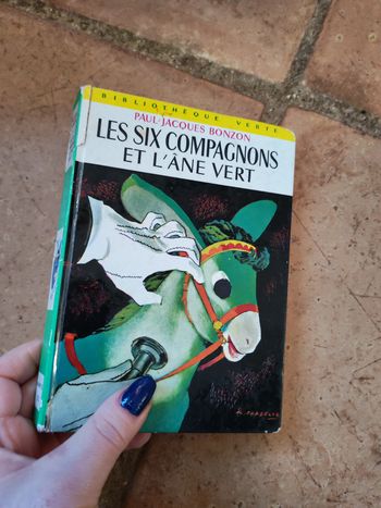 Les six compagnons et l'âne vert, livre de Paul-Jacques Bonzon, Bibliothèque verte