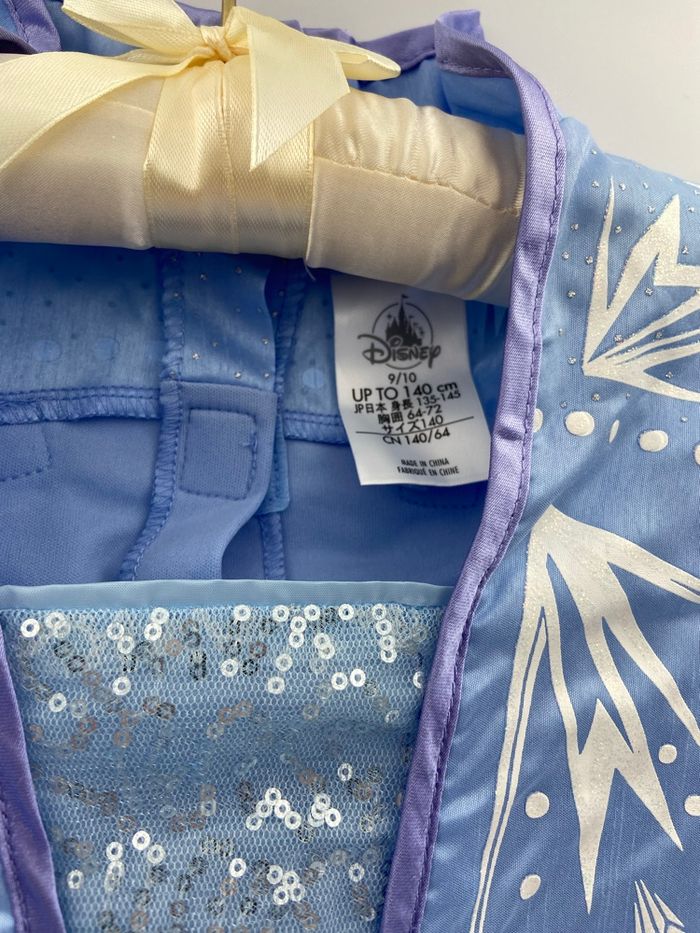 Déguisement / Costume Elsa pour enfants (10ans) La Reine des Neiges 2 / Robe de princesse - photo numéro 4