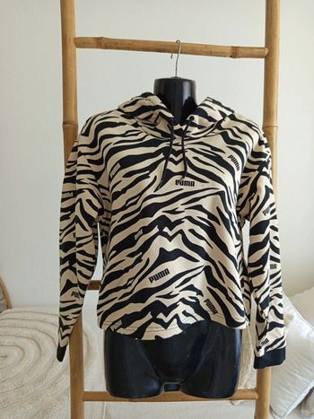 Sweat court à capuche Puma taille S