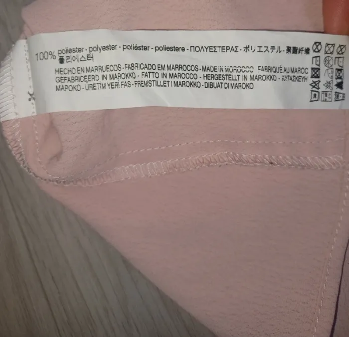 Haut blouse femme bershka vieux rose - photo numéro 6