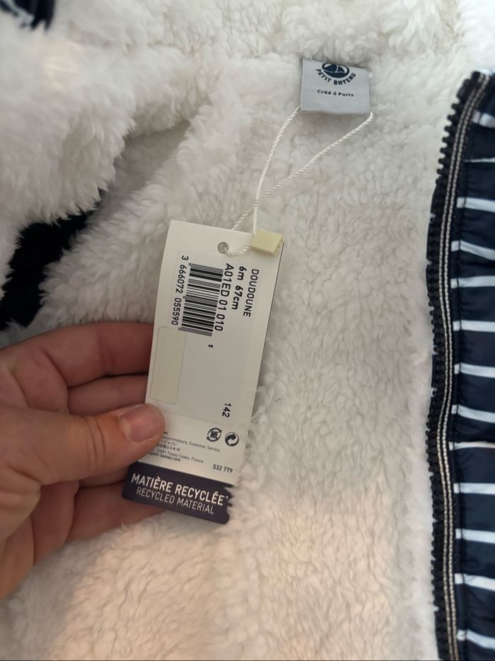 Doudoune petit bateau neuve - photo numéro 3