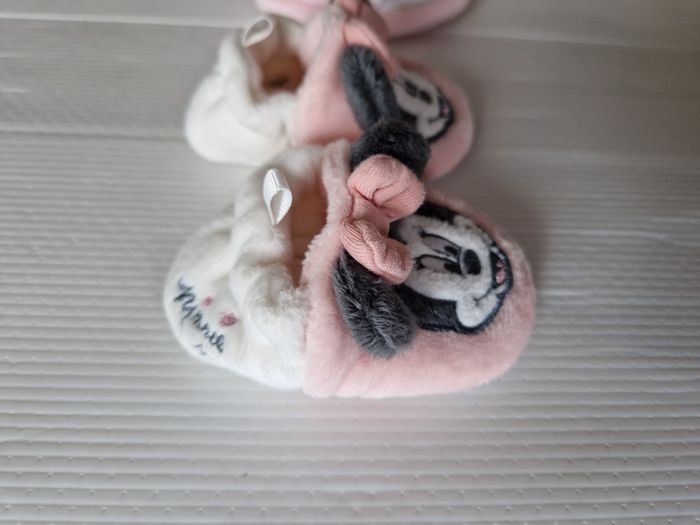 Lot de 2 paires chaussons bébé fille - photo numéro 3