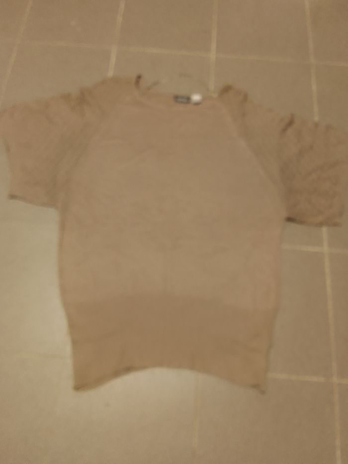 Pull long manches courtes