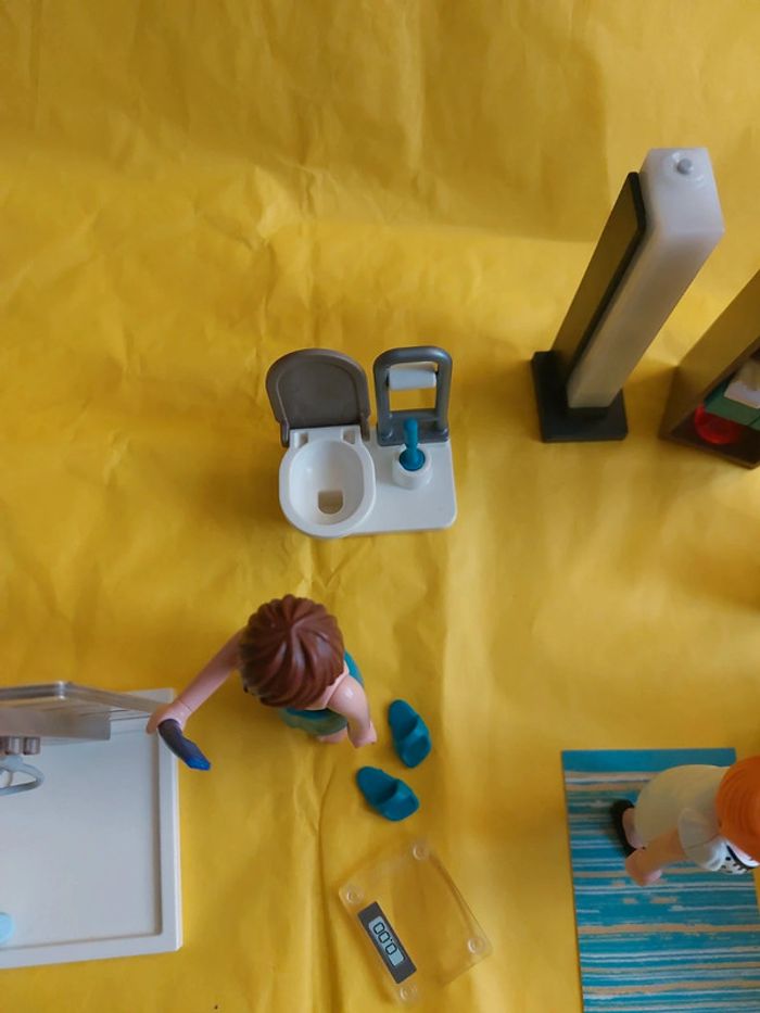 Playmobil N°9268 Salle de bain avec douche a l'italienne Complet - photo numéro 4