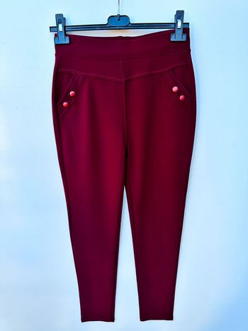 Pantalon bordeau