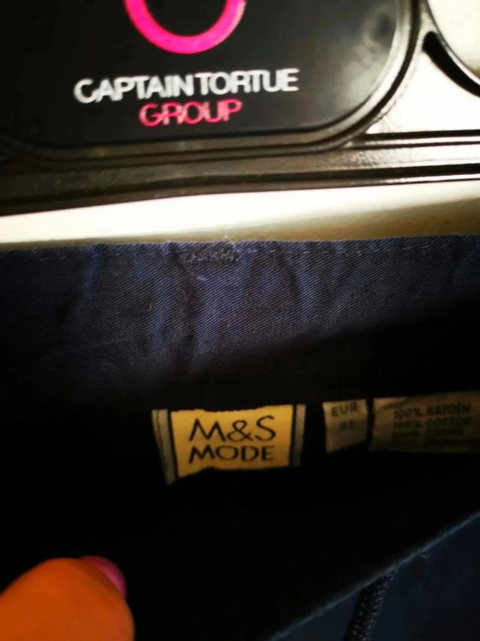 C34 jupe marine M&S Mode 42 - photo numéro 3