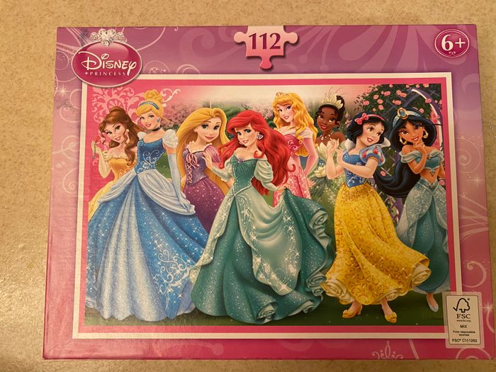 Puzzle des Princesses 112 pièces