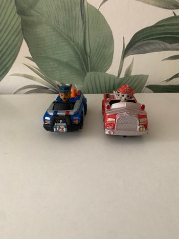 Voitures Chase et Marcus pat patrouille