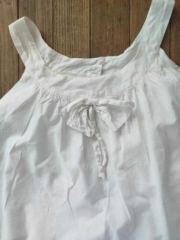 Robe femme blanche t3 - photo numéro 2