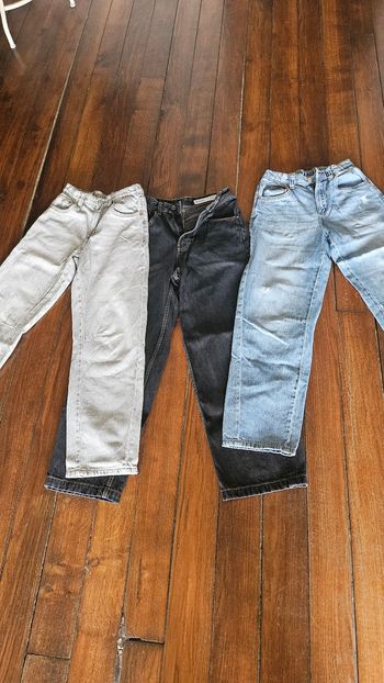 Lots de jeans larges 